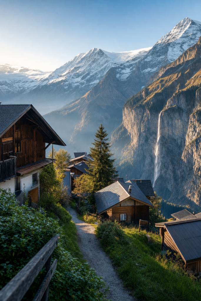 Gimmelwald, Switzerland - Hidden Gem | Tripvorra Gimmelwald, Switzerland - car-free alpine village above the Lauterbrunnen Valley