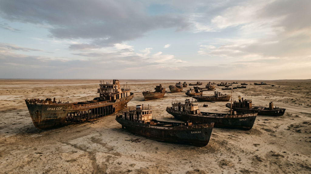 Nukus, Uzbekistan - Underrated Travel | Tripvorra Aral Sea ship graveyard near Moynaq, Uzbekistan