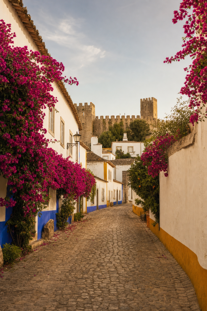 Obidos, Portugal - Hidden Gem | Tripvorra Obidos, Portugal - walled medieval town near Lisbon
