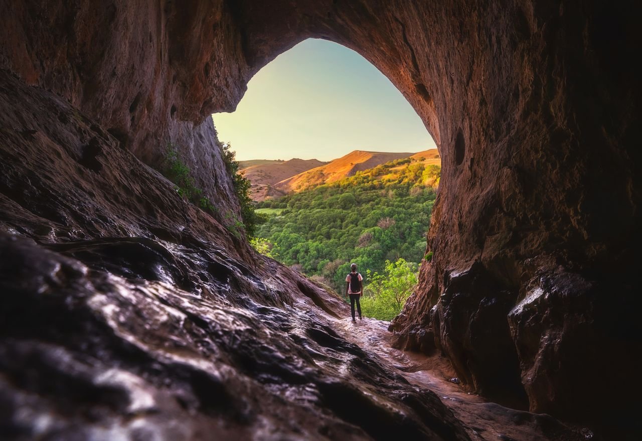 Discover the breathtaking cave views at Wetton, England with an adventurous hike.