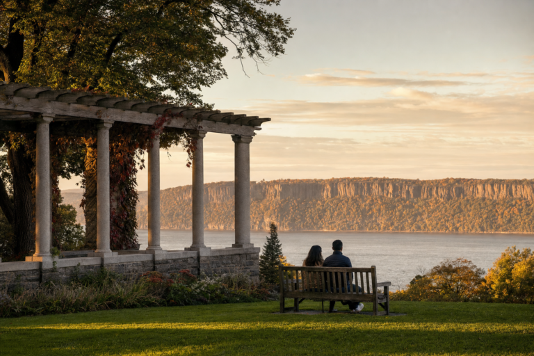 Underrated things to do in New York City - quiet garden overlook