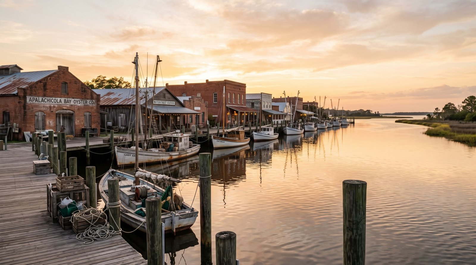 Apalachicola, Forgotten Coast - Tripvorra