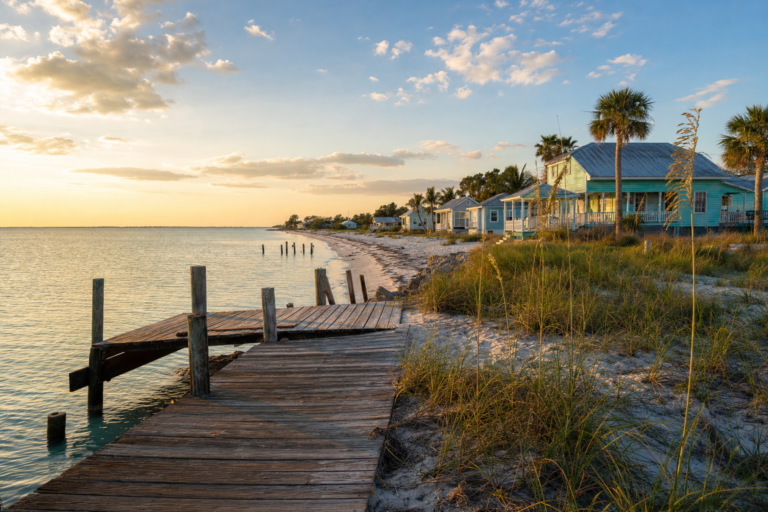 Quiet Florida Gulf Coast Beach Town - Tripvorra