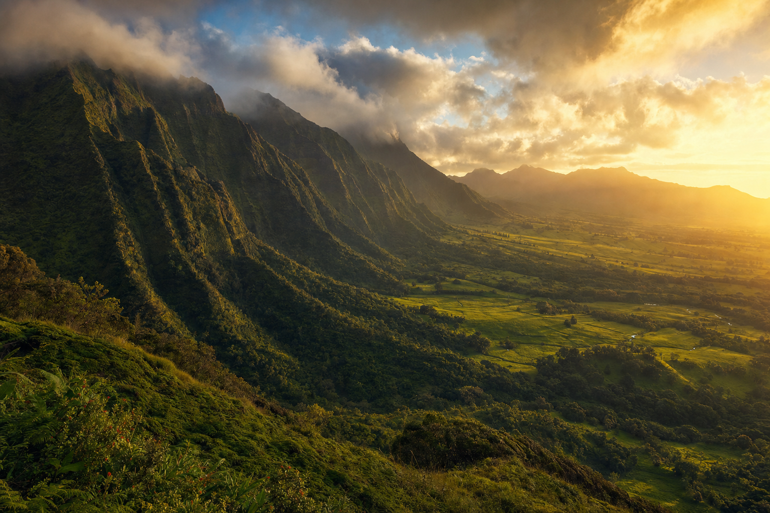 Hawaii Inland Landscape - Tripvorra